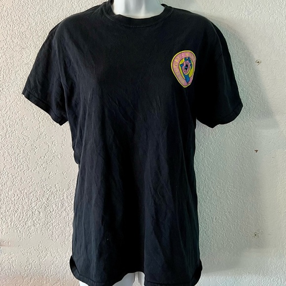 Black Graphic Men's T-Shirt - Picture 1 of 5